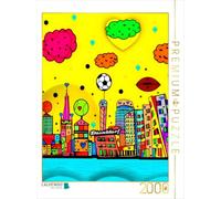 Puzzle · Düsseldorf | 2000 pièces · Format assemblé 90 × 67 cm · CALVENDO Puzzle