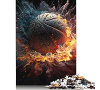 Puzzle Dunking et Défense, Casse-tête en Carton de qualité supérieure pour Enfants et Adultes à partir de 12 Ans, Cadeaux de Noël, 1000 pièces (38 x 26 cm)