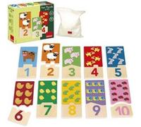 Puzzle Duo 1 à 10 Goula Multicolore G