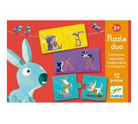 Djeco – Puzzle Duo Contraires 21041 – 2 pièces