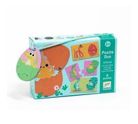 Puzzle Duo Articulo - Les oeufs rigolos - orange TU