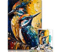 Puzzle Duo d'oiseaux colorés 1000 pièces pour Adultes et Adolescents idéal comme Cadeau pour Toute la Famille Convient aux Enfants de 14 Ans et Plus (50x75cm)