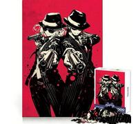 Puzzle Duo Mystérieux pour Adultes, 1000 Pièces, Jeu d'Éveil Mental, Loisirs d'Intérieur, Découpe de Précision, Cadeau de Fêtes (50x75cm)