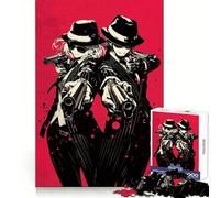 Puzzle Duo Mystérieux pour Adultes 1000 Pièces Logic Boost Toy Group Joy Premium Edge Surprise d'anniversaire (38x52cm)