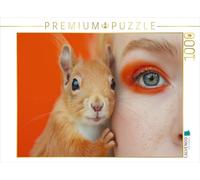Puzzle · É uil Orange | Des beautés en harmonie de couleurs · générées par l'IA · 1000 pièces · Format assemblé 64 × 48 cm · CALVENDO Puzzle