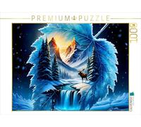 Puzzle · Eau | Un calme glacial · 1000 pièces · Format assemblé 64 × 48 cm · CALVENDO Puzzle