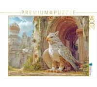 Puzzle · Échos de Pierre | Un rapace devant son nid · 2000 pièces · Format assemblé 90 × 67 cm · CALVENDO Puzzle