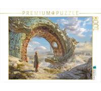 Puzzle · Échos de Pierre | Une arche grandiose ornée de dragons · 1000 pièces · Format assemblé 64 × 48 cm · CALVENDO Puzzle