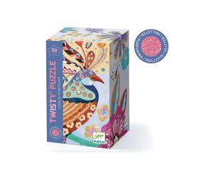 Puzzle Éclatant de 50 Pièces - L'Oiseau Magique Wizzy