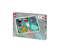 Puzzle Écologique Jungle Chunky Janod WWF pour Enfants