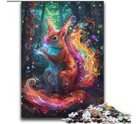 Puzzle écureuil pour Adolescents, 2000 pièces, Jeu Stimulant, Chaque pièce est Unique - Jeu Familial Stimulant (70x100cm)