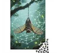Puzzle Écureuil Volant avec 1000 Pièces pour Adultes,Forêt enchantée Un Jeu De Dexérité Très Difficile Puzzle en Bois Jeu ÉduChatif Aux Défis Jeu ÉduChatif 1000pcs (75x50cm)