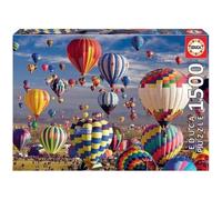 Puzzle - EDUCA - 1500 pièces - Montgolfières multicolores