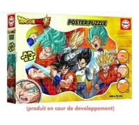 Educa - Poster Puzzle Enfant de 250 pièces avec Une Forme extérieure particulière et de Grandes Dimensions : 100 x 70 cm | Dragon Ball (19965)
