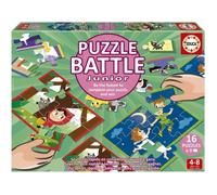 Puzzle - EDUCA - Battle Jr Contes - 16 puzzles