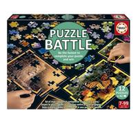 Puzzle - EDUCA - Battle Jr Natura - 12 puzzles - 42 pièces - Thème nature - Pour enfants à partir de 7 ans