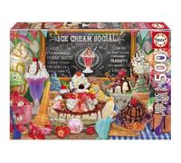 Puzzle - EDUCA - Boutique de Glaces - 500 pièces - 48x34 cm - À partir de 10 ans - Mixte