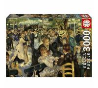 Puzzle - EDUCA - Danse Au Moulin De La Galette - 3000 pièces - 120 x 85 cm - À partir de 15 ans
