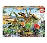 Educa Borrás Puzzle 500 pièces Dinosaures 48 x 34 cm Dès 11 ans (17961)