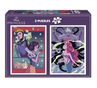 Puzzle - EDUCA - Disney Villains & Princesses - 2x500 pièces