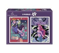 Puzzle - EDUCA - Disney Villains & Princesses - 2x500 pieces