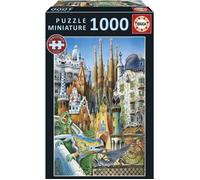 Educa - Le Plus Petit Puzzle de 1000 pièces au Monde pour Adultes | Gaudi, Collage Miniature. Comprend de la Colle Fix Puzzle. Dimensions : 30 x 46 cm. A partir de 14 Ans (20376)