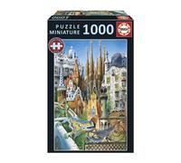 Puzzle - EDUCA - Gaudí, Collage Miniature - 1000 pieces