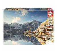 Puzzle - EDUCA - Hallstatt Hiver - 1500 pieces - Paysage - 85 x 60 cm - Adulte