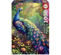 Puzzle 1000 pièces : LE JARDIN DU PAON