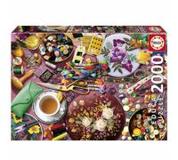 Puzzle - EDUCA - La Table de Couture - 2000 pièces - 96x68 cm - À partir de 15 ans