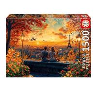Puzzle Educa Lovers in Paris 1500 pièces Paris multicolore