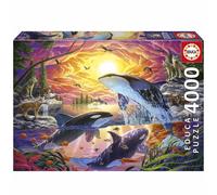 Puzzle - EDUCA - Orques et Loups - 4000 pieces - 136 x 96 cm - Pour adultes a partir de 15 ans