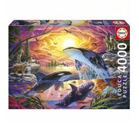 Puzzle - EDUCA - Orques et Loups - 4000 pièces - 136 x 96 cm - Pour adultes à partir de 15 ans