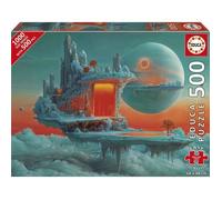 Puzzle 500 pièces XL : PLANÈTE DE FEU ET DE GLACE - XL G