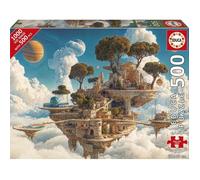 Educa Borrás Puzzle Royaume des Nuages 500 pièces Thème fantastique 48 x 68 cm