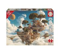 Puzzle - EDUCA - Royaume des Nuages - 500 pieces - Theme Fantastique - 48 x 68 cm