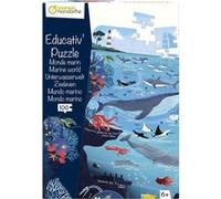 Puzzle - Educatif - 100 pièces - Enfant dès 6 ans - Apprendre le monde marin