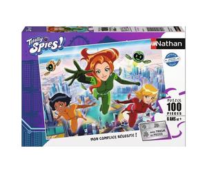 Puzzle éducatif 100 pièces Les Totally Spies - Développez la logique et la coordination
