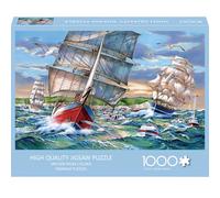 Puzzle Éducatif 1000 Pièces avec Poster de Référence Taille Réelle Conçu pour Stimuler Le Développement Cognitif et l'Apprentissage en Groupe (70 x 50 cm)