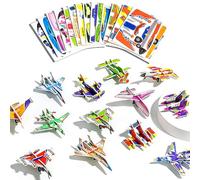 Puzzle éducatif 3D de 100 pièces, kit Bricolage en Carton, Jeux interactifs pour Enfants, Cadeau d'anniversaire créatif pour garçons et Filles - 4 Types (E)