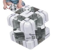 Puzzle Éducatif 3D En Forme De Cube Labyrinthe | Soulagement Du Stress | Jeu Sensoriel Pour, Adolescents Et Adultes | Amusant Pour La Maternelle, La Classe, Les Fêtes Et Les Anniversaires | Ca