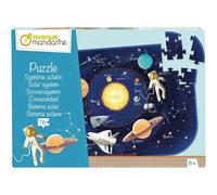 Puzzle - Educatif - 76 pièces - Enfant dès 6 ans - Apprendre le système solaire