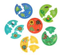 Puzzle éducatif - cycle de vie multicolor TU