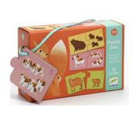 Puzzle Éducatif Duo : Associez Maman et Bébé Animaux