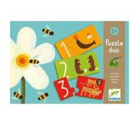 Puzzle Éducatif Duo Chiffres et Animaux pour Enfants