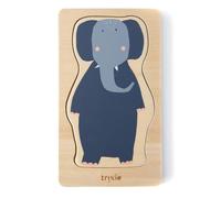 Puzzle éducatif en bois : 4 animaux empilables pour enfants