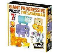 Puzzle Éducatif - Headu - Multicolore - Mu55362 - Enfant - Mémoire - Formes - Couleurs