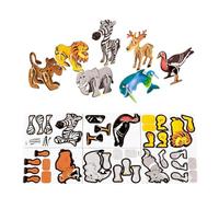 Puzzle Éducatif - Jeu de Construction Interactif STEM | Puzzle 3D Animaux,pour Garçons et Filles, Adolescents, Cadeau Maison, Jardin d', Anniversaire, Noël, Nouvel an