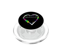 Puzzle éducatif pour Coach de Sensibilisation à l'Autisme en Forme de cœur PopSockets PopGrip pour MagSafe