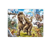 Larsen FH27 Les mammouths sont chassés à l'époque préhistorique, Puzzle Cadre avec de 64 pièces